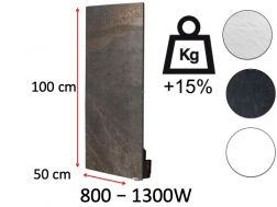 Design radiator, electric, with heat storage __plus__15__percent__ - STONEHENGE Vertical