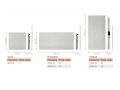 Design radiator, electric, with heat storage - STONEHENGE Vertical