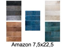 Amazon 7,5x22,5 cm - Wall tile, design