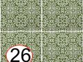 Zelij Decor Tanger 10x10 cm - wall tile, zellige style.