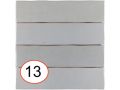 ZELIJ 5x20 cm - wall tile, zellige style.