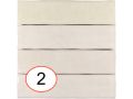 ZELIJ 5x20 cm - wall tile, zellige style.