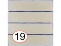 ZELIJ SPECIAL 5x20 cm - wall tile, zellige style.