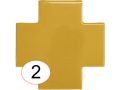 PUZZLE 15x15 cm - Wall tile, design