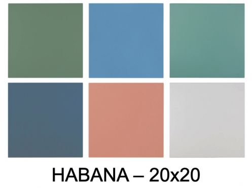 HABANA 20x20 cm - Floor and wall tiles, cement tile style