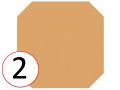 TENDER 20 x 20 cm - Floor tiles, octagonal with taco