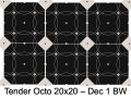 TENDER 20 x 20 cm - Floor tiles, octagonal with taco