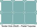 TENDER 20 x 20 cm - Floor tiles, octagonal with taco