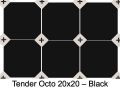 TENDER 20 x 20 cm - Floor tiles, octagonal with taco