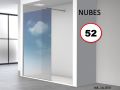 Shower screen, 6 mm fixed glass - OV2006
