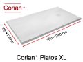 Corian shower tray, extra flat - PLATOS CORIAN