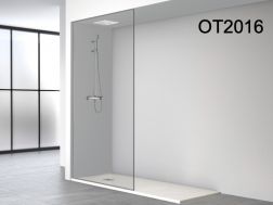 Fixed shower screen, from floor to ceiling - OT 2016