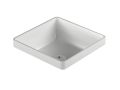 Washbasin, wall-hung or countertop, in mineral resin - ROSETTE 37