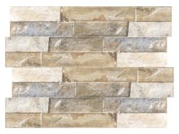 Ordino Beige 8 x 44.2 cm - Wall tiles, stone facing effect