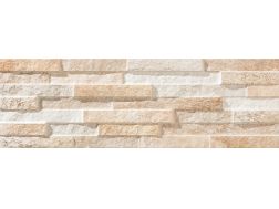 Brickstone Beige 16.3 x 51.7 cm - Wall tiles, stone facing effect