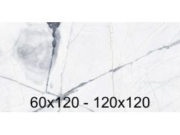 Giotto Blue 60x120, 120x120 cm - Marble effect tiles