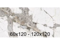 Giotto Brown 60x120, 120x120 cm - Marble effect tiles