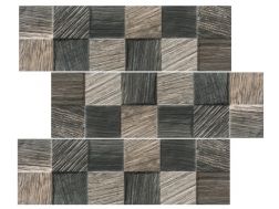 Taisha Cenere 17 x 52 cm - Wood facing effect wall tiles
