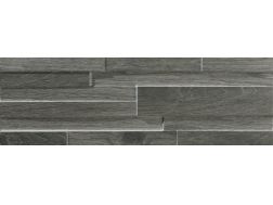 Tikal wood Atlas Gris 17 x 52 cm - Wood facing effect wall tiles