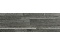 Tikal wood Atlas Gris 17 x 52 cm - Wood facing effect wall tiles