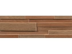 Tikal Wood Orinoco Dark 17 x 52 cm - Wood facing effect wall tiles