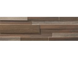 Tikal wood Montblanc Oscuro 17 x 52 cm - Wood facing effect wall tiles