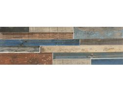 Tikal wood Coleur 17 x 52 cm - Wood facing effect wall tiles