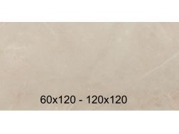 Gauguin Crema 60x120, 120x120 cm - Marble effect tiles