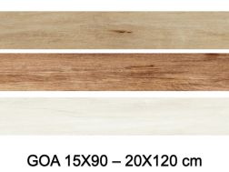 GOA - Wood parquet look tile
