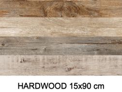 HARDWOOD - Wood parquet look tile