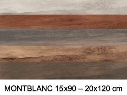 MONTBLANC - Wood parquet look tile