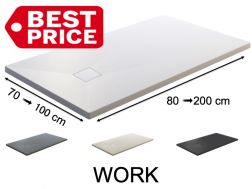 Shower tray, extra flat - WORK