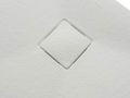 Shower tray, with resin drain cover - VULCANO COVER 100