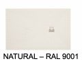 Large shower tray in mineral resin - VERONE 130