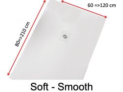 Shower tray custom, extra flat - SMART SOFT