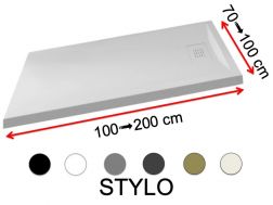 Shower tray, lightweight technology - STYLO