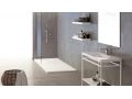 Steel structure, on feet, for washbasin, black or white finish, made to measure - ATELIER ZE85