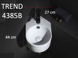 Hand basin, 42x27  cm, ceramic - TREND 4385D