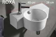 Hand basin, 40x28 cm, ceramic - ROXA