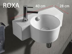 Hand basin, 40x28 cm, ceramic - ROXA