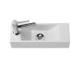 Washbasin, 15x42 cm, tap on the left - RECTO 42 B