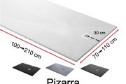 Shower tray custom, extra flat - PIZARRA
