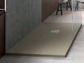 High-end custom-made mineral resin shower tray - EVEREST