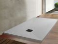 High-end custom-made mineral resin shower tray - EVEREST