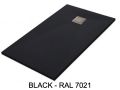 Shower trays, Acrystone resin - EVEREST Anthracite 200