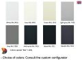 Shower trays, Acrystone resin - EVEREST Anthracite 200