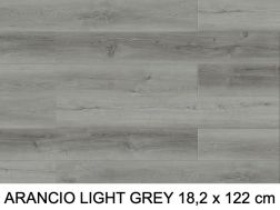 ARANCIO LIGHT GREY 18,2 x 122 cm - Clip-on parquet style PVC blade 5,5 mm