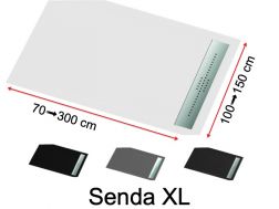Shower tray extra flat, smooth finish - SENDA