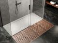 Shower tray with frontal channel - PALERMO 150