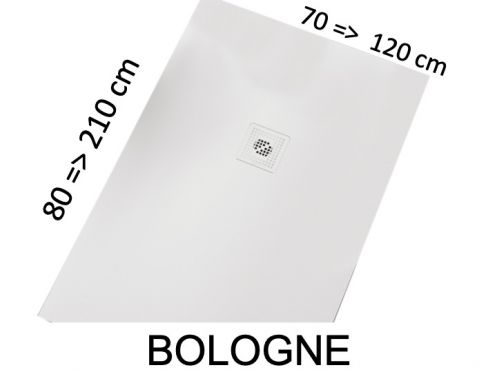 Shower tray custom, extra flat - BOLOGNE